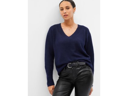 43498 gap damsky pleteny svetr s vystrihem v 750656 03 velikost l