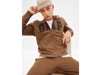 45328 gap panska mikina s logem a kapuci fleece 840496 06 velikost s