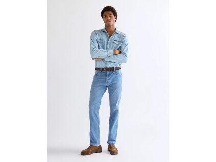 Pánské džíny WRANGLER GREENSBORO TOBACCO ICE 112377761
