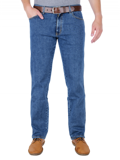 Pánské jeans WRANGLER W12133010 TEXAS STRETCH STONEWASH Velikost: 30/30