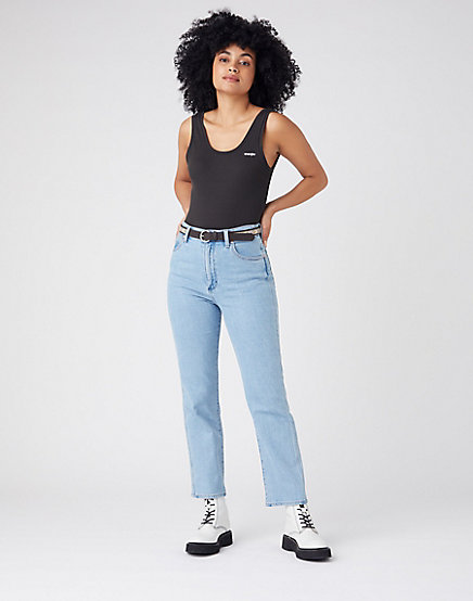 Dámské rifle WRANGLER W2H23841C WILD WEST BLUESTONE Velikost: 29/32