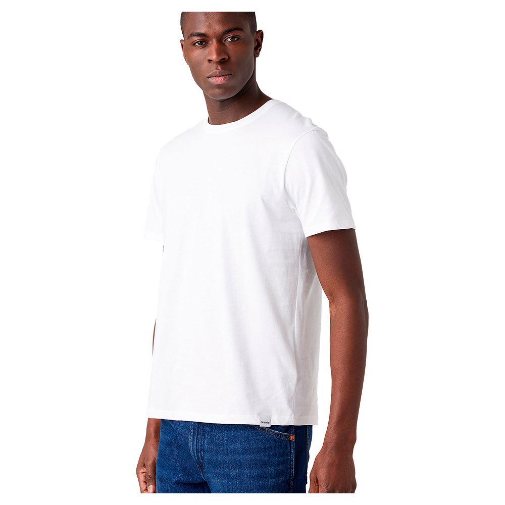 Dvoubalení pánských triček WRANGLER W7G9DH989 2 PACK TEE WHITE Velikost: 4XL
