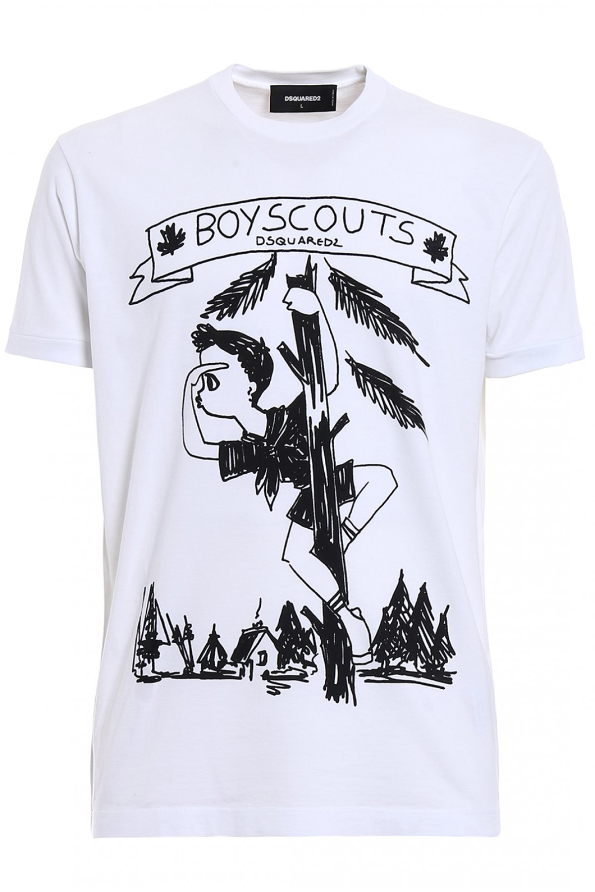 Dsquared2 MEN S74GD0377 white Velikost: XXL