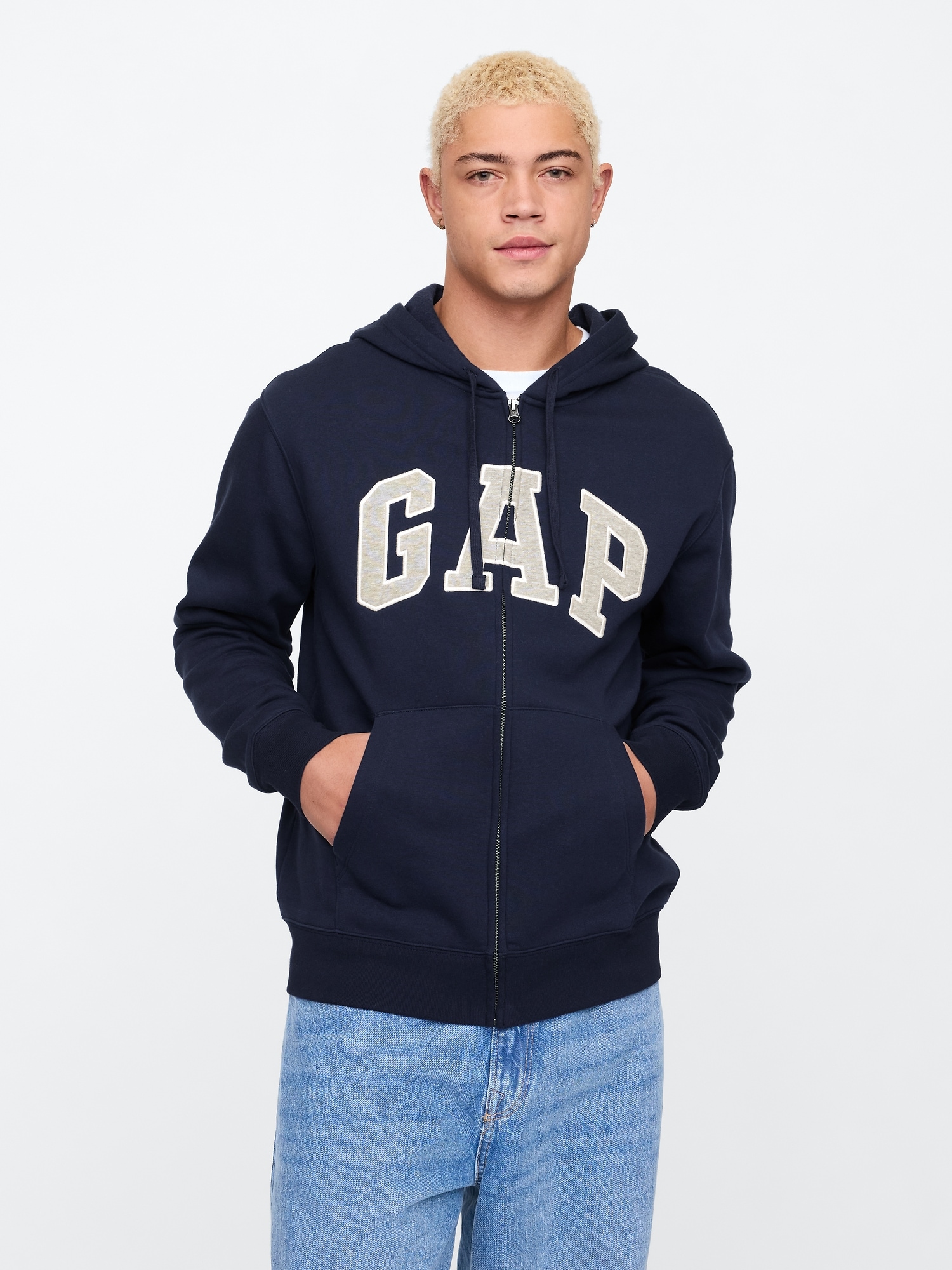 GAP Pánská Mikina s logem Fleece 851516-31 Velikost: XS