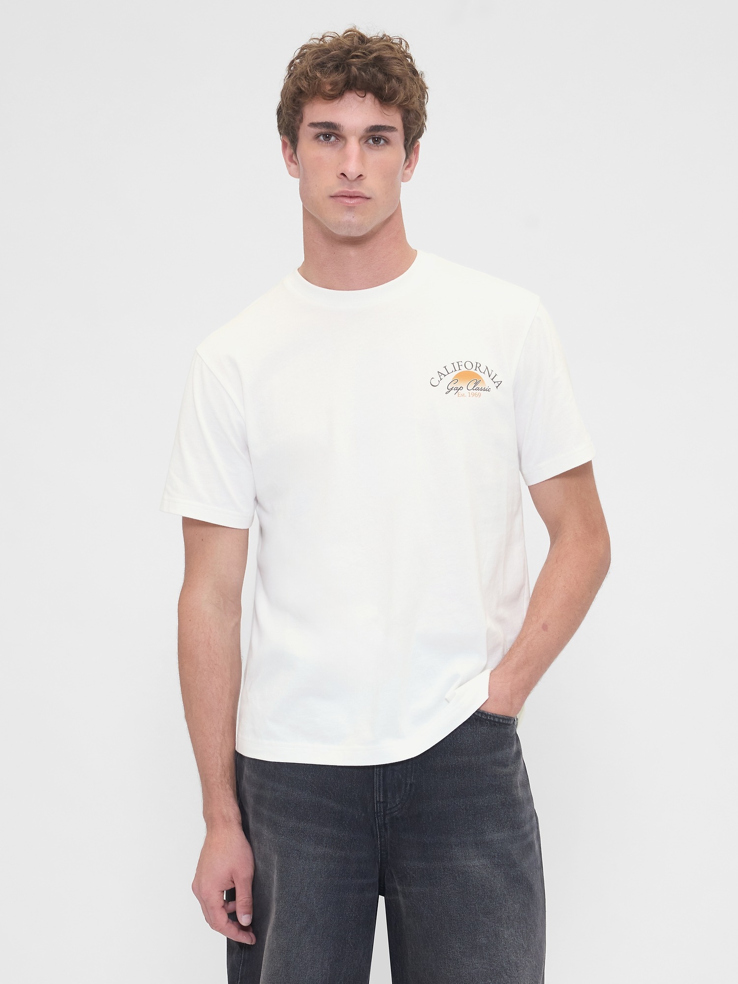 GAP Pánské Tričko Everyday Soft 797716-05 Velikost: M