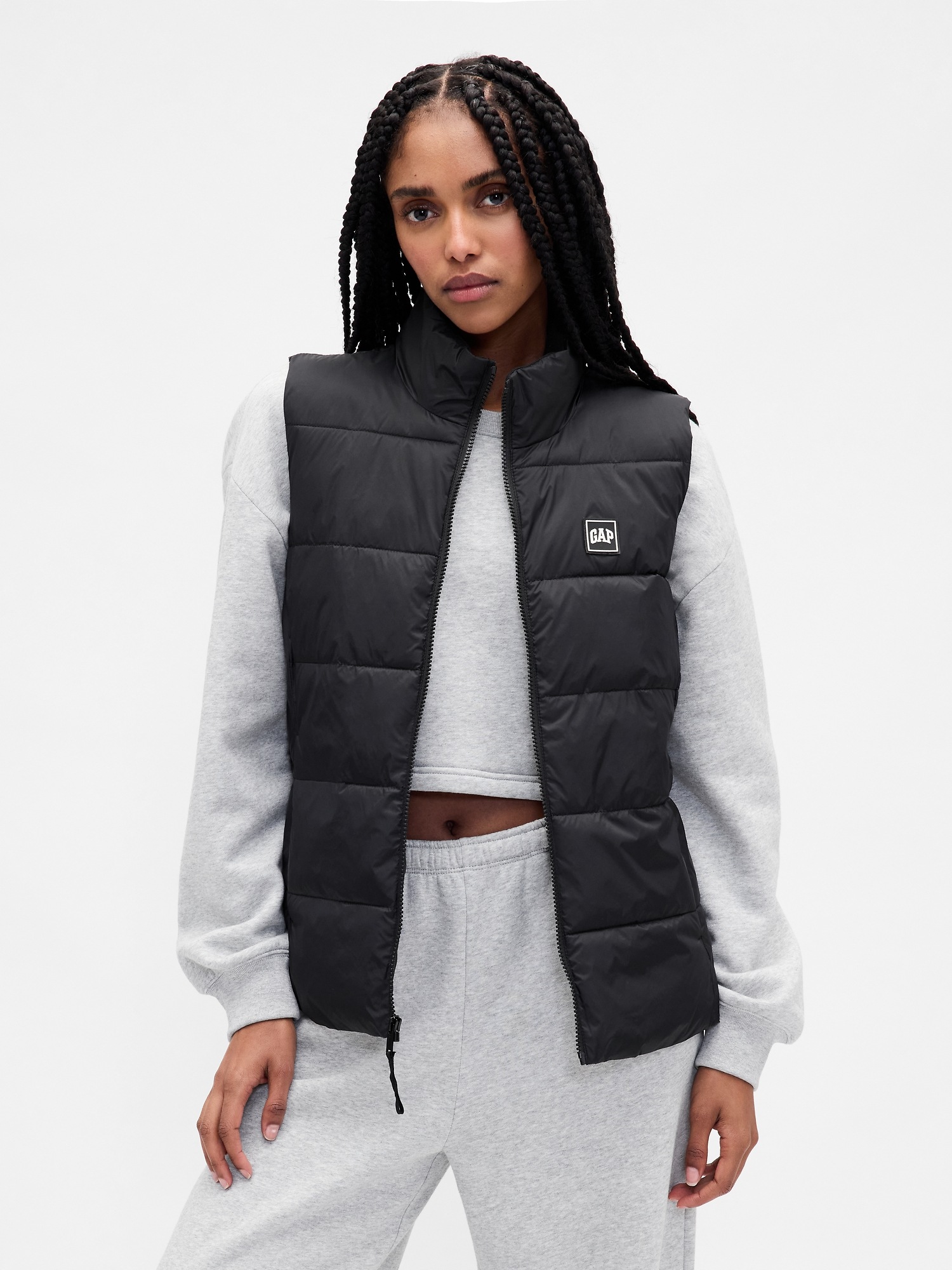 GAP Dámská Prošívaná nepromokavá vesta ColdControl 791282-02 Velikost: XXS