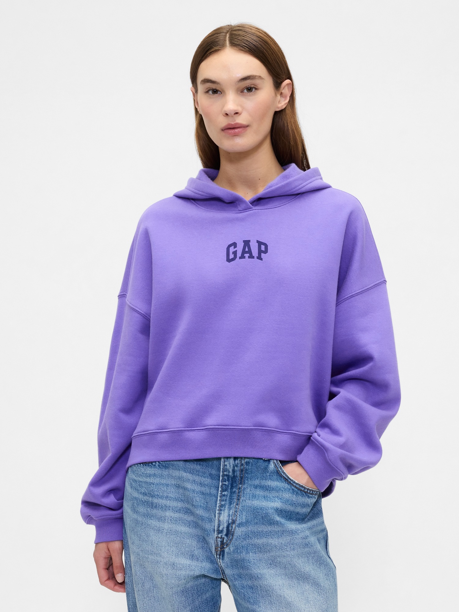 GAP Dámská Crop mikina s logem 429497-10 Velikost: S