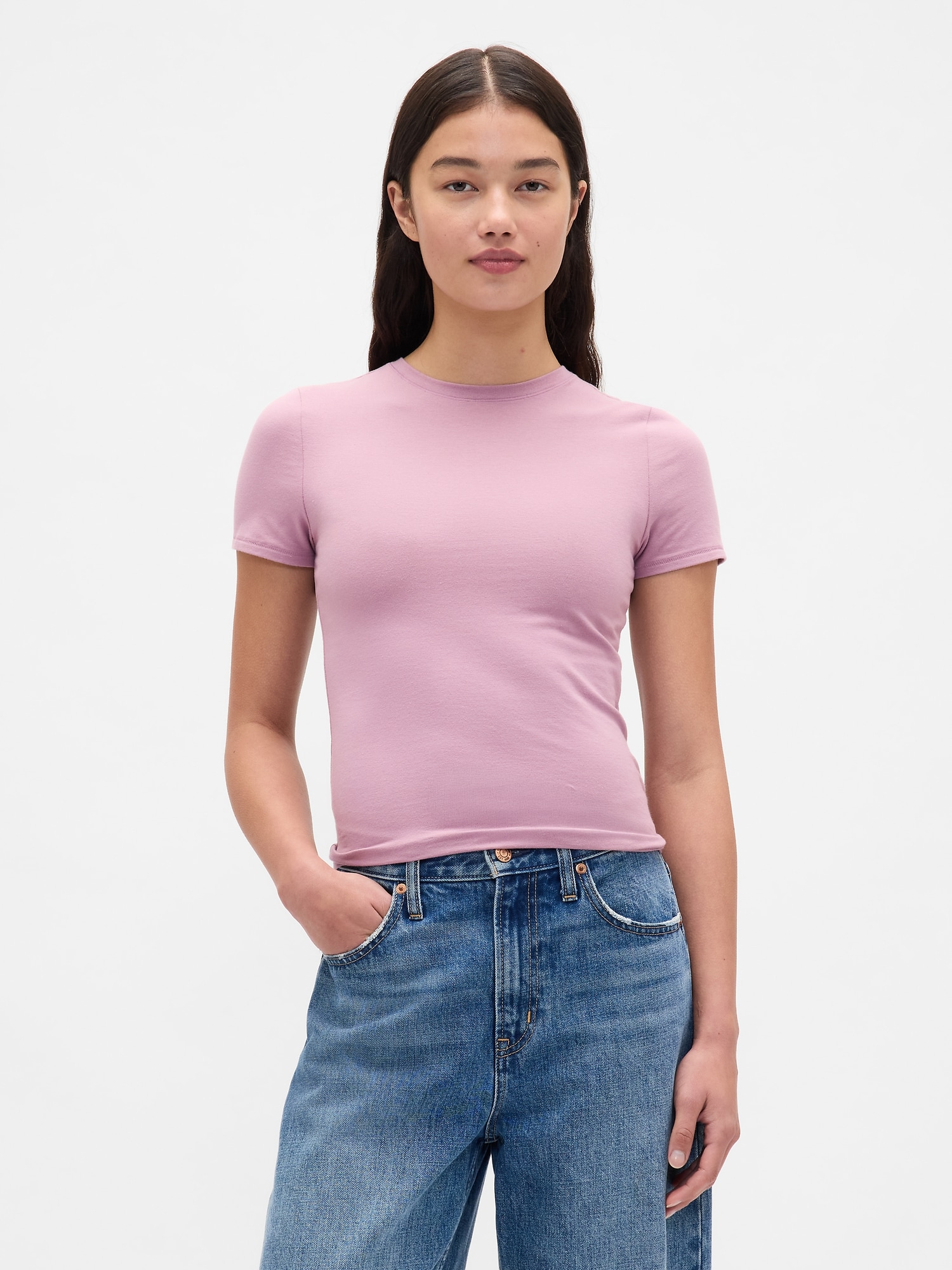 GAP Dámské Tričko s krátkým rukávem 544347-17 Velikost: XXS