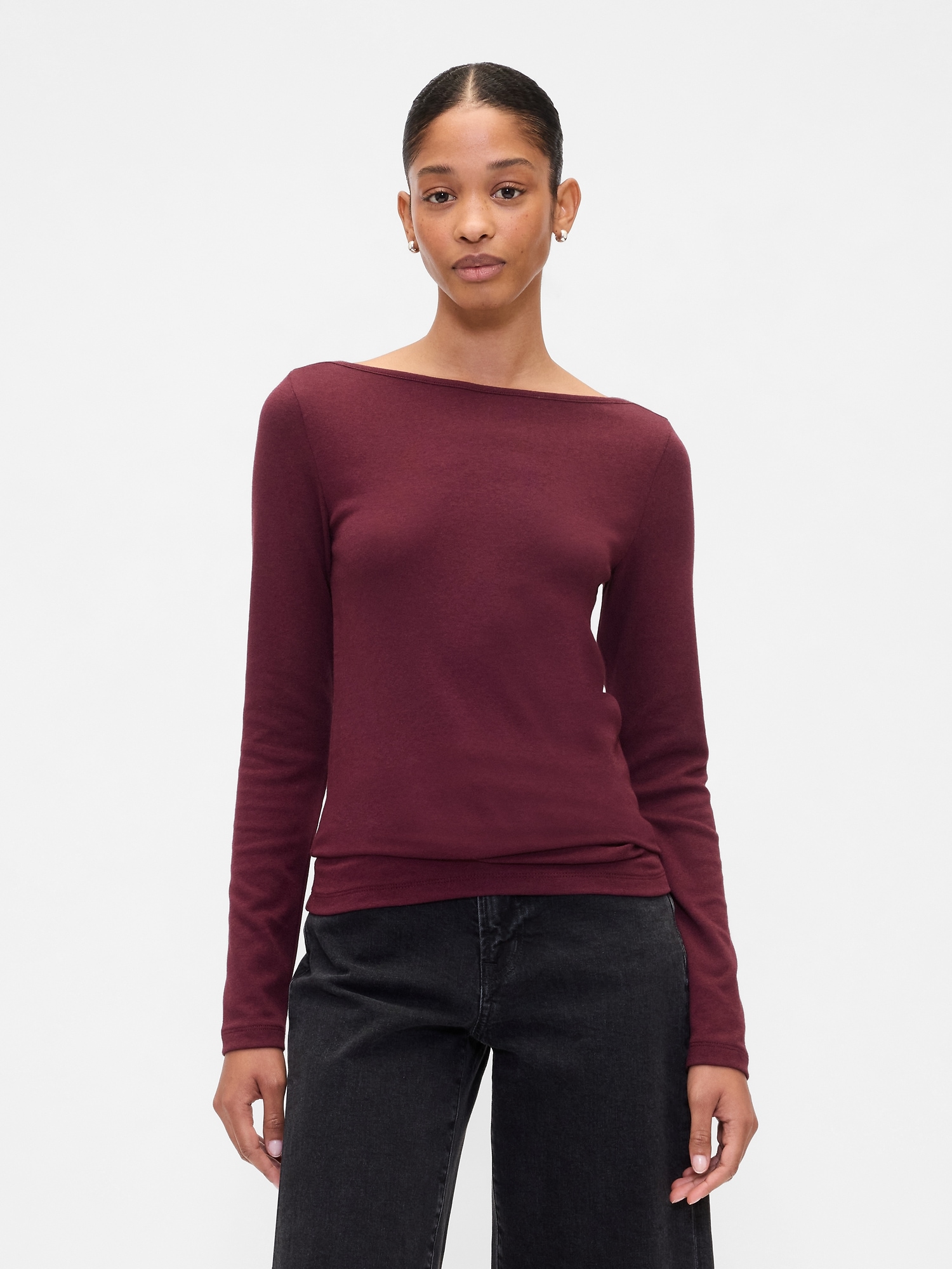 GAP Dámské Tričko s dlouhým rukávem 540606-16 Velikost: XS