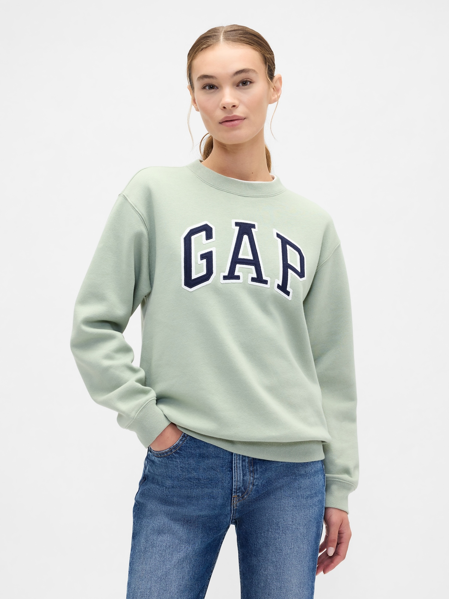 GAP Dámská Oversize mikina s logem 554936-60 Velikost: XXS