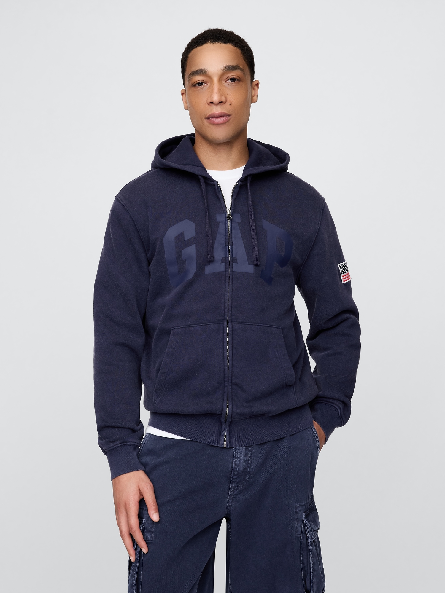 GAP Pánská Mikina s logem Americana 781236-00 Velikost: S