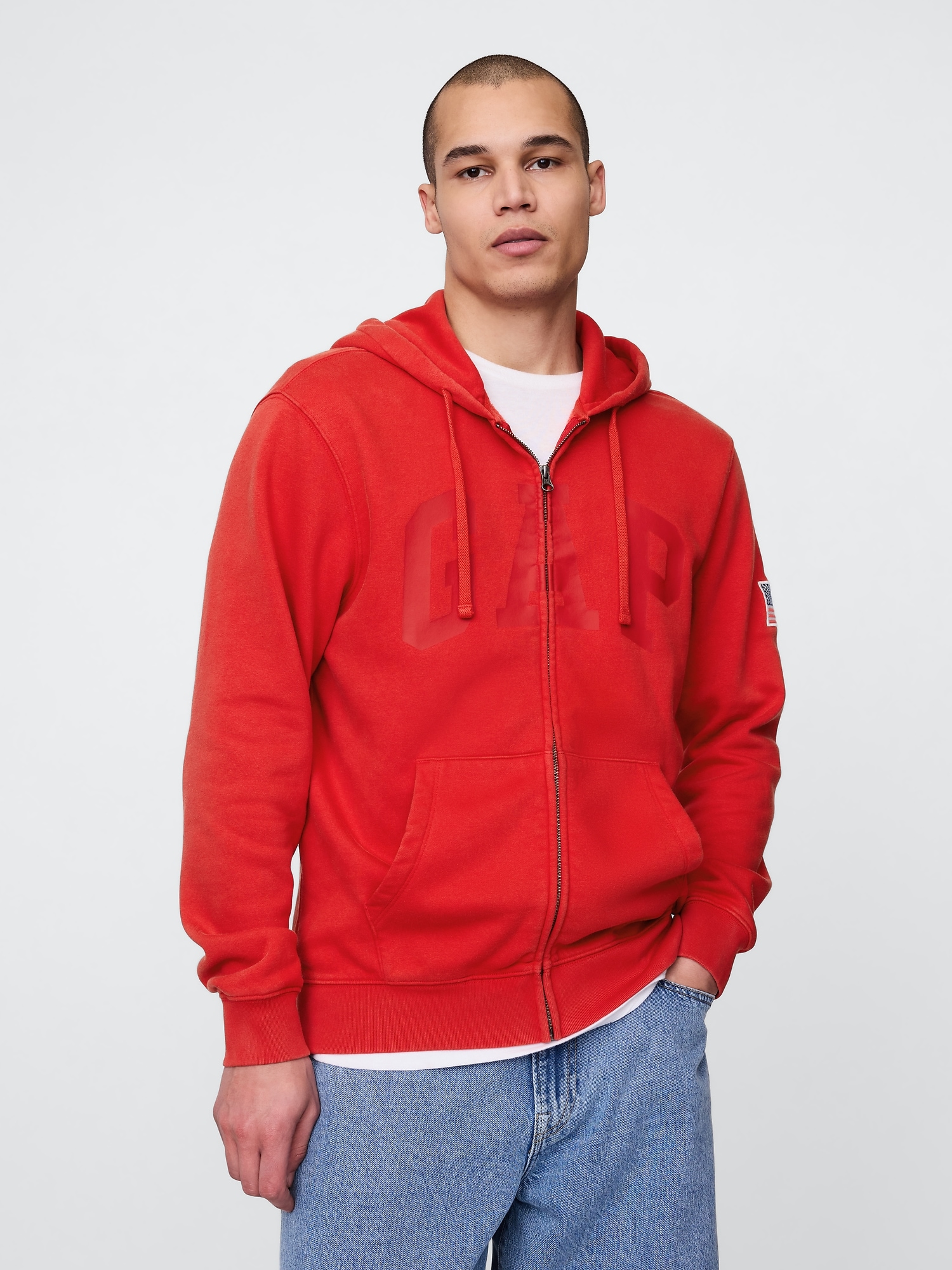 GAP Pánská Mikina s logem Americana 781236-01 Velikost: XS