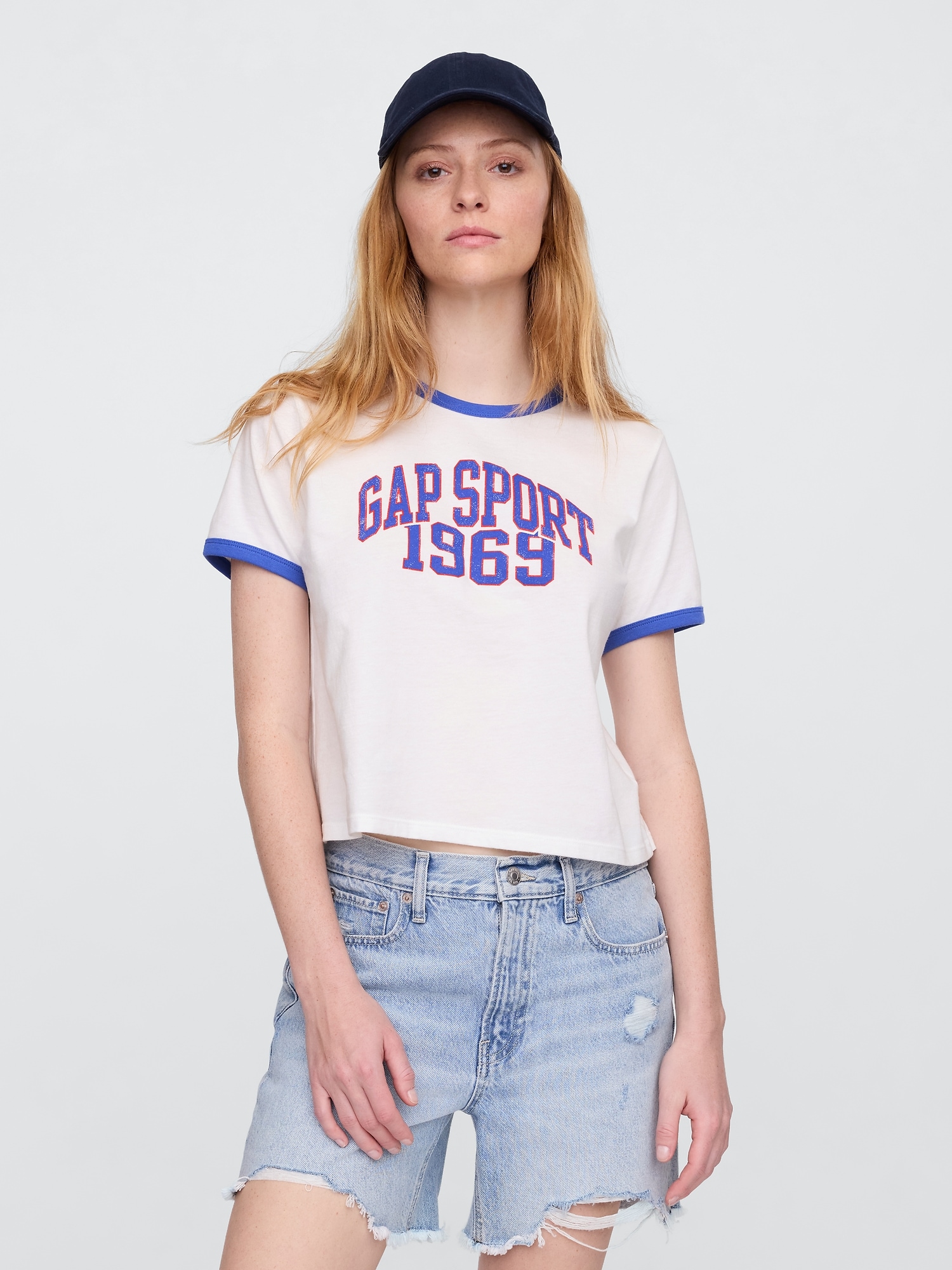 GAP Dámské Crop tričko 781556-01 Velikost: XS