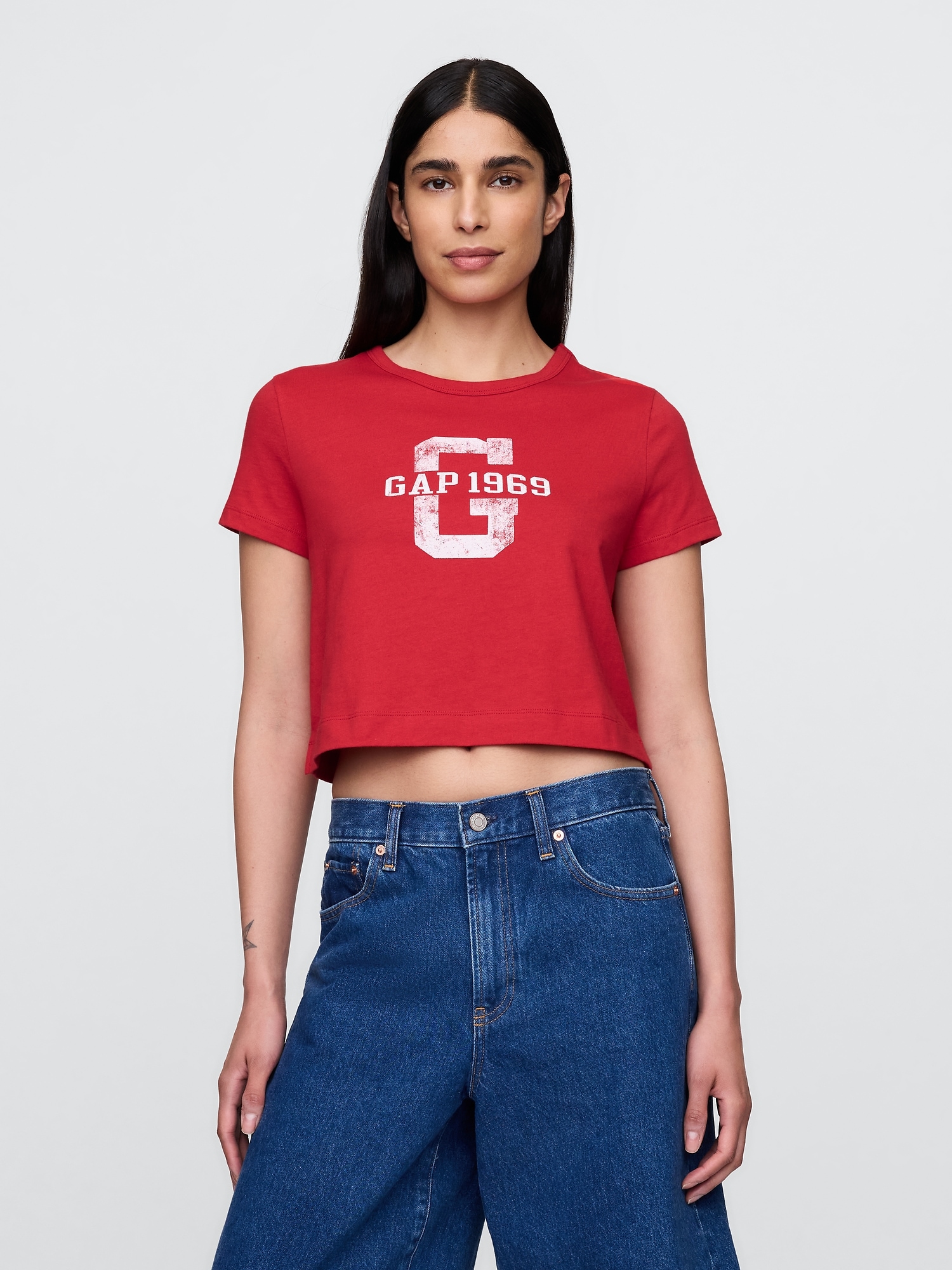 GAP Dámské Crop tričko 732272-16 Velikost: XXS