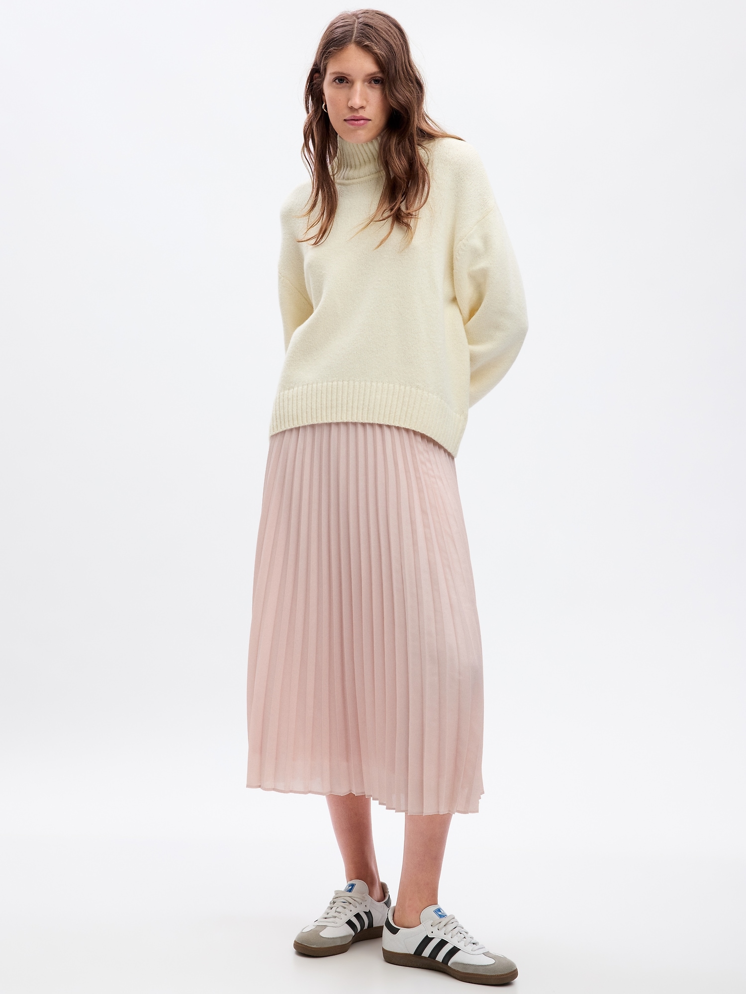 GAP Dámské Plisovaná midi sukně 816677-02 Velikost: XXS