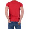 Pánské tričko WRANGLER W7C07D3UU REGULAR FIT SCARLET RED velikost XXXXL