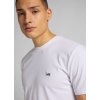 Pánské tričko LEE L60UFQ12 SS PATCH LOGO TEE WHITE velikost XXXXL