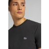 Pánské tričko LEE L60UFQON SS PATCH LOGO TEE BLACK velikost XXXXL
