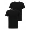 Pánské tričko LEE L680CM01 TWIN PACK CREW BLACK velikost XXXXL