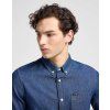 Džínová košile LEE LEE BUTTON DOWN MID STONE 112330675