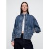 37654 gap damsky dzinovy oversize bomber ultrasoft 709036 00 velikost xl
