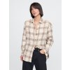38905 gap damska oversize flanelova kosile big shirt 615180 02 velikost l