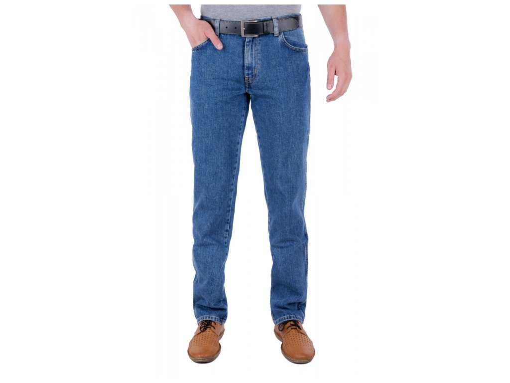 Pánske jeans WRANGLER W12105096 TEXAS VINTAGE STONEWASH veľkosť 46/32