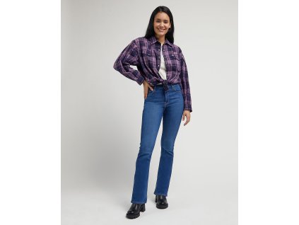 Dámske jeans LEE BREESE BOOT AZURE WAVE 112341971 (Veľkosť 33/33)