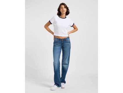 Dámske džínsy LEE Zoe Low Rise Straight 112363565