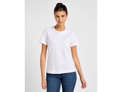 Triko LEE PERFECT TEE BRIGHT WHITE 112355195 (Velikost XS)