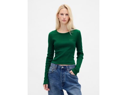 32329 gap damske zebrovane crop tricko 801017 03 velikost xl