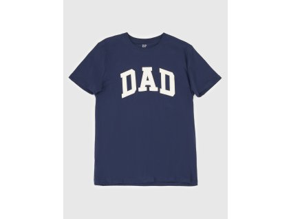 36820 gap panske tricko s potiskem dad 708432 00 velikost xs