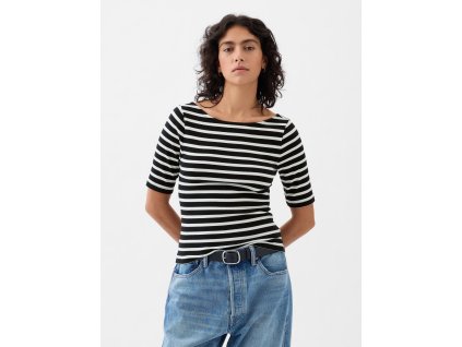 41473 gap damske tricko s lodickovym vystrihem crop 878217 02 velikost xs