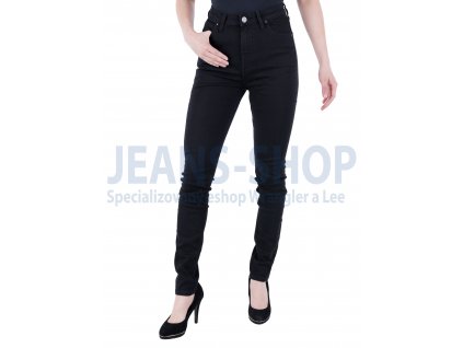 Dámske jeans LEE L32EFS47 IVY BLACK RINSE veľkosť 33/33