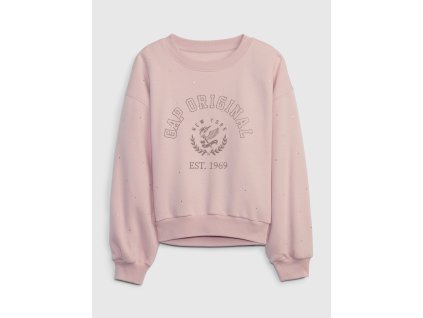 43657 gap divci detska crop mikina s logem gap 739989 00 velikost xs