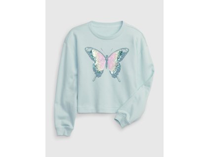 44830 gap divci detska mikina s flitry 602863 01 velikost xxl