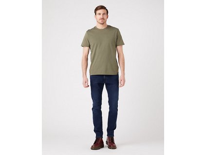 Dvojbalenie pánskych tričiek WRANGLER W7G9DHX45 2 PACK TEE DUSTY OLIVE veľkosť XXXXL