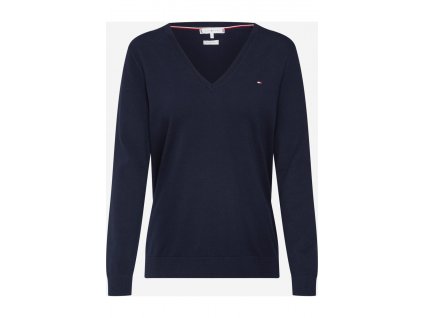 Mikina Tommy Hilfiger WOMAN WW0WW25294 blue (Veľkosť XXS)