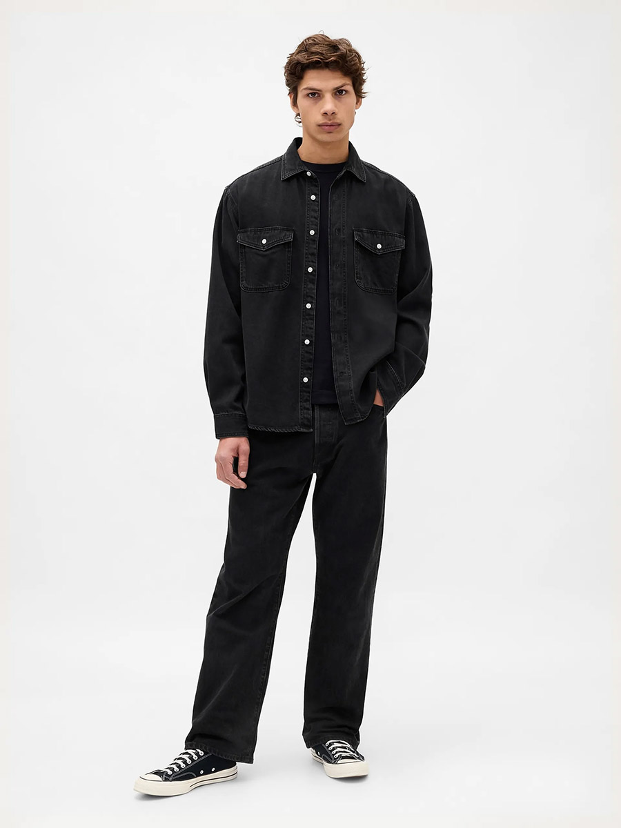 GAP Džínsy pre mužov '90s Loose Americana Unisex 514101-00 Veľkosť: 38/32
