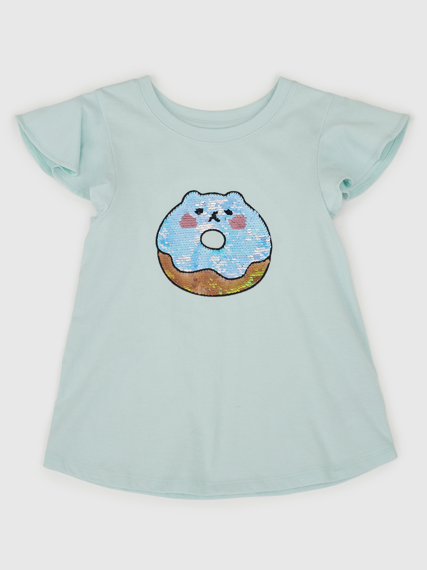 GAP Dievčenské tričko s flitry 746714-00  Tričko zadarmo při nákupe vyše 120 Euro Veľkosť: XXL