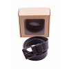 Opasok WRANGLER W0081US85 BROWN BASIC STITCHED BELT veľkosť 