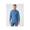 Pánska riflová košeľa WRANGLER W5F25K14V LS WESTERN SHIRT MID STONE