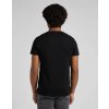 Pánske tričko LEE L62ECMKW TWIN PACK V NECK BLACK WHITE veľkosť XXL
