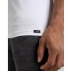 Pánske tričko LEE L62ECMKW TWIN PACK V NECK BLACK WHITE veľkosť XXL