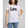 Dámske tričko LEE L42UER12 LOGO TEE WHITE veľkosť XS