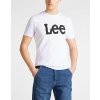 Pánske tričko LEE L65QAI12 WOBBLY LOGO TEE WHITE veľkosť XXL