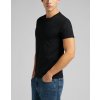 Pánske tričko LEE L680CM01 TWIN PACK CREW BLACK veľkosť XXXXL