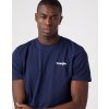 Dvojbalenie pánskych tričiek WRANGLER W7BZFQXW4 2PACK SIGN OFF TEE REAL NAVY veľkosť XXXXL