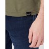 Dvojbalenie pánskych tričiek WRANGLER W7G9DHX45 2 PACK TEE DUSTY OLIVE veľkosť XXXXL