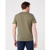 Dvojbalenie pánskych tričiek WRANGLER W7G9DHX45 2 PACK TEE DUSTY OLIVE veľkosť XXXXL